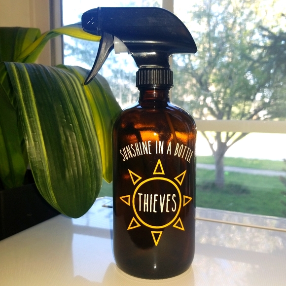 Young Living Other - "Thieves" Sunshine Amber Spray Bottle